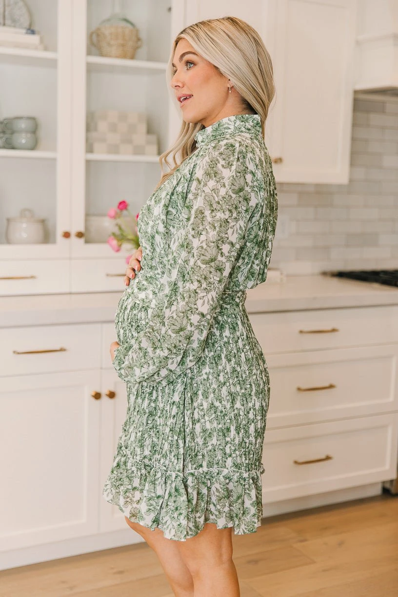 Brynley Dress In Green - FINAL SALE - Image 5