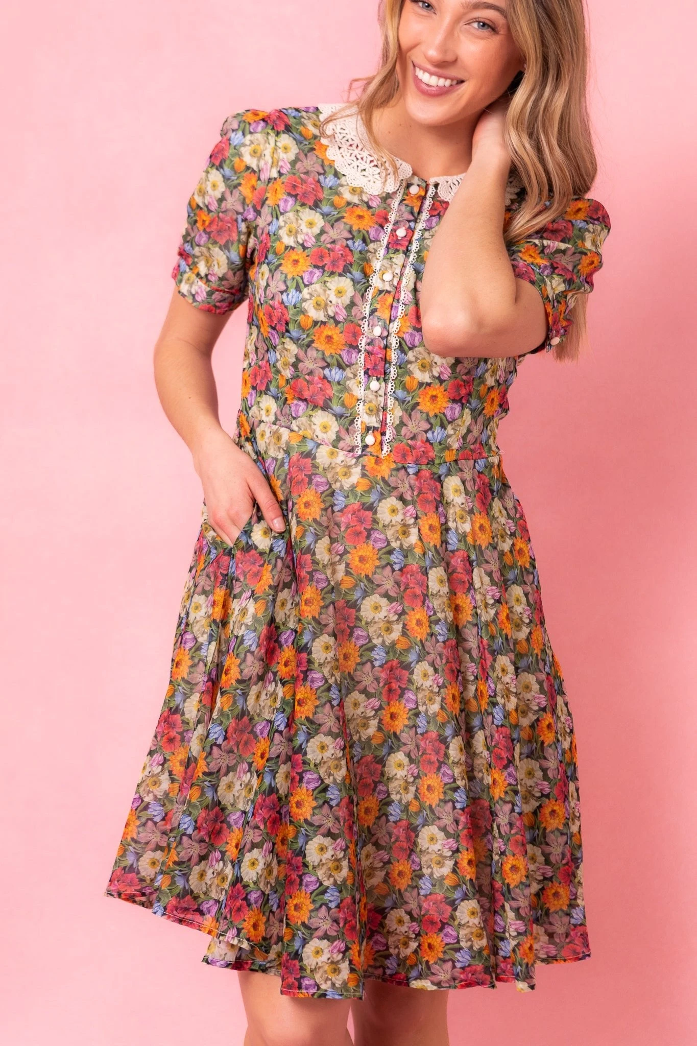 Cambridge Dress Made With Liberty Fabric - Image 4