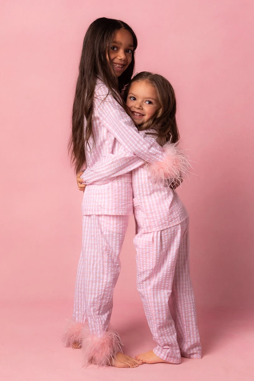 Mini Camille Night Set With Feathers - Image 6