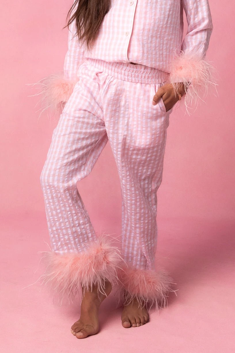 Mini Camille Night Set With Feathers - Image 5