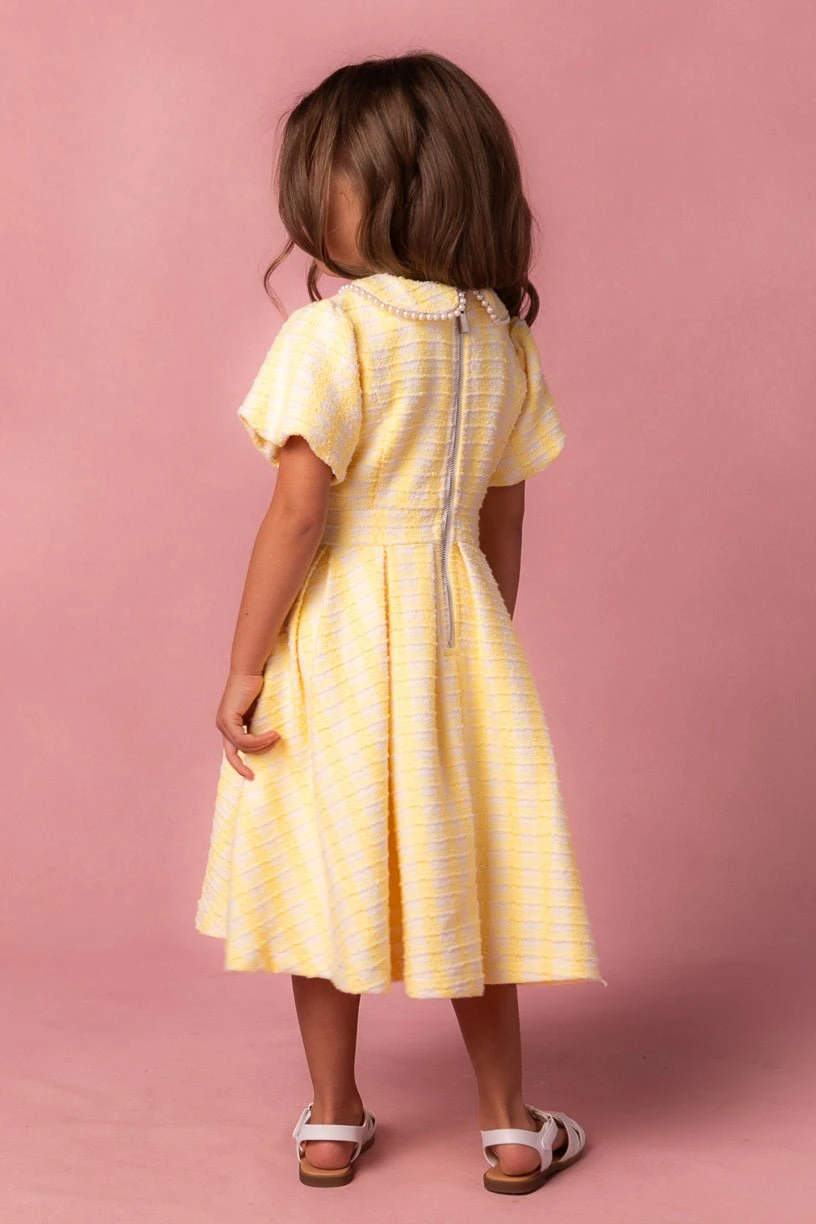 Mini Celine Dress In Yellow - Image 7