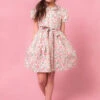 Mini Chelsea Dress In Cream Floral
