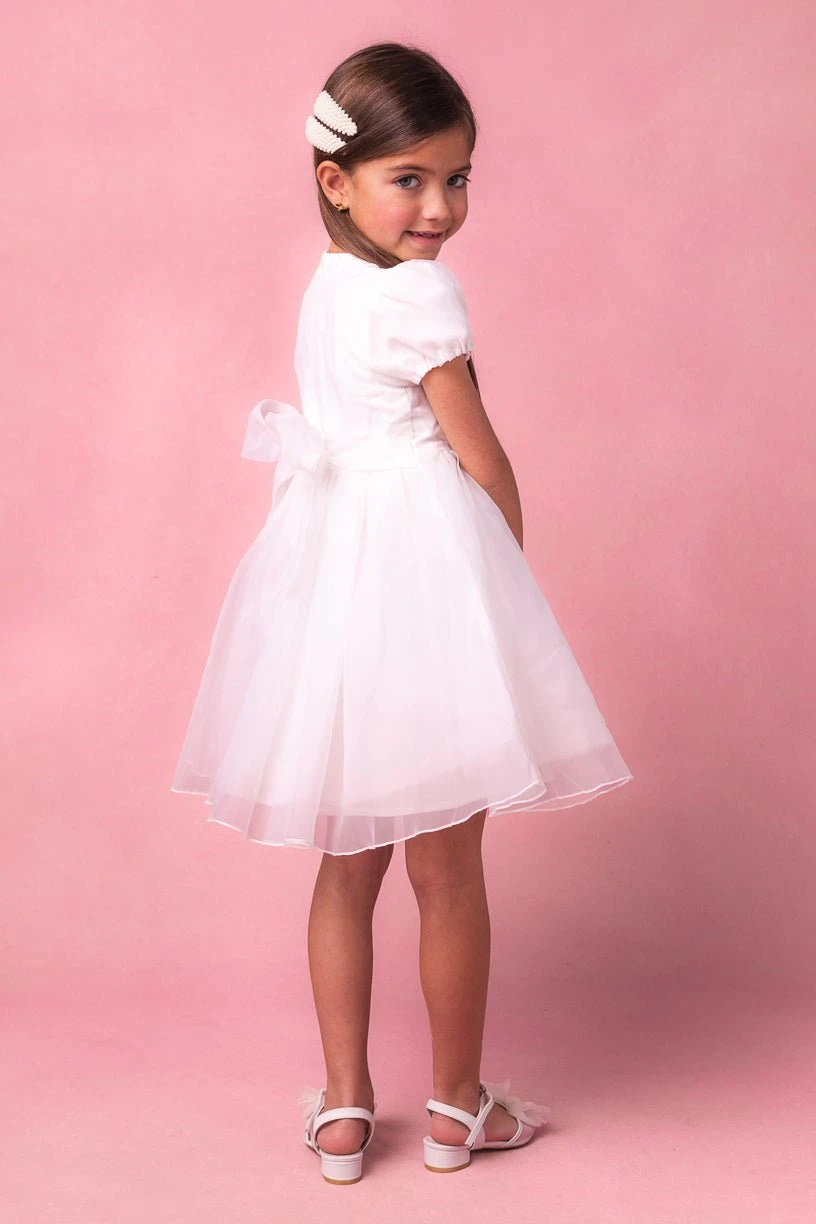 Mini Cupcake Dress In White - Image 7
