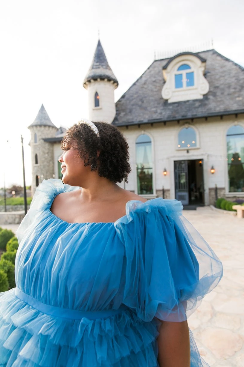 Pixie Dress In Blue - FINAL SALE - Image 8