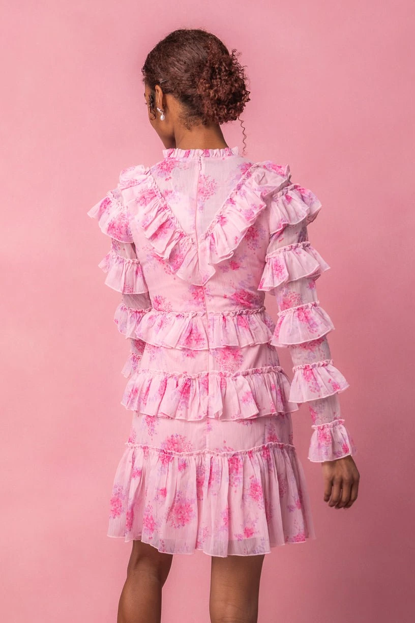 Garden State Dress In Pink - FINAL SALE - Image 3