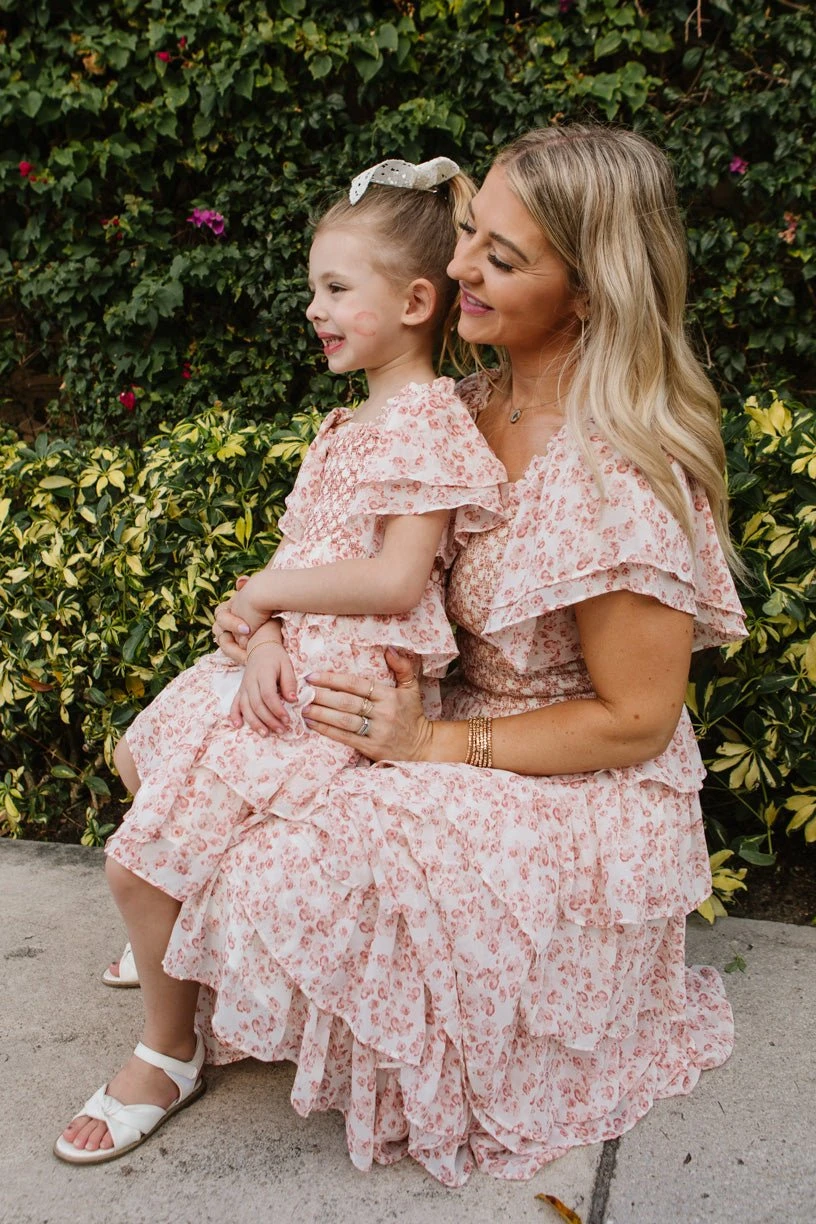 Grace Dress In Rose - FINAL SALE - Image 6