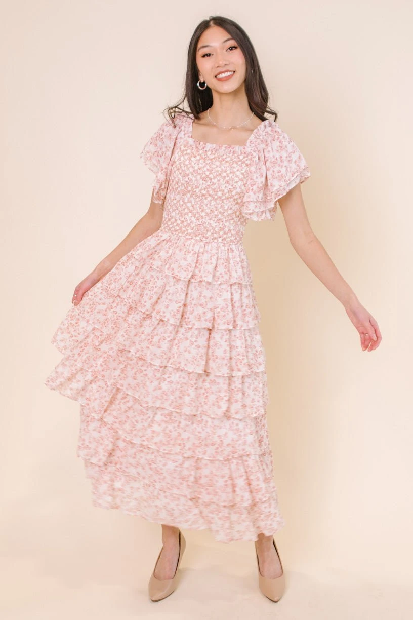 Grace Dress In Rose - FINAL SALE
