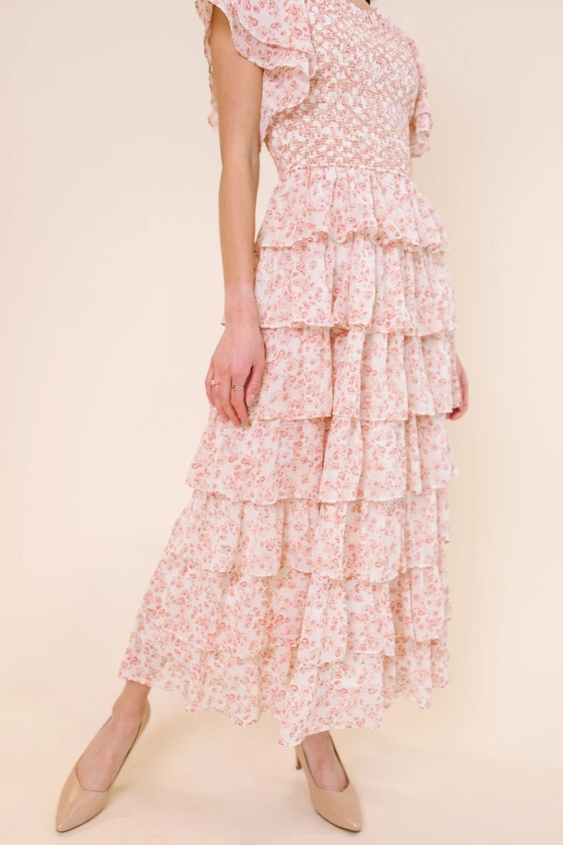 Grace Dress In Rose - FINAL SALE - Image 3
