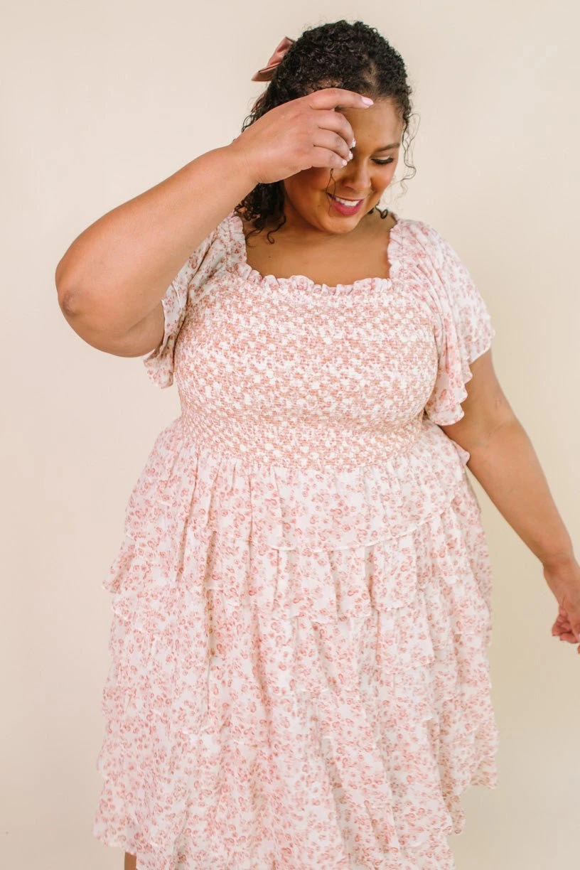 Grace Dress In Rose - FINAL SALE - Image 12