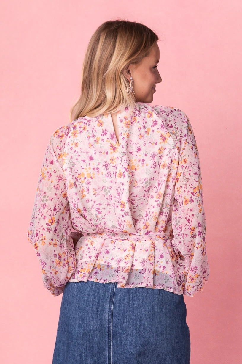 Imogen Top In Blush - Image 2