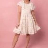 Madison Dress In Eyelet Floral