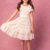 Mini Madison Dress In Eyelet Floral
