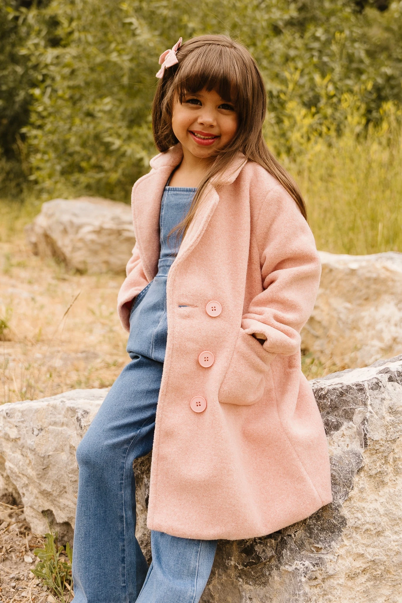 Mini Polly Coat In Pink - FINAL SALE - Image 13