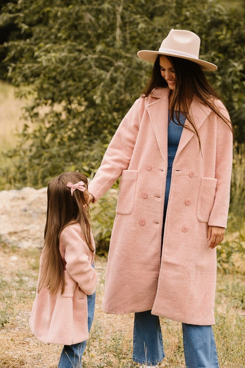 Mini Polly Coat In Pink - FINAL SALE - Image 14