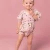 Baby Roselyn Romper In Pink