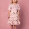 Mini Roselyn Dress In Pink