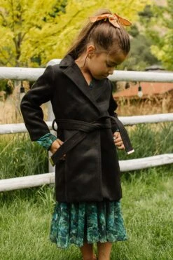 Mini Sloane Coat In Black - FINAL SALE