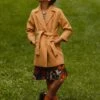 Mini Sloane Coat In Camel - FINAL SALE