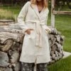 Sloane Coat In Cream - FINAL SALE