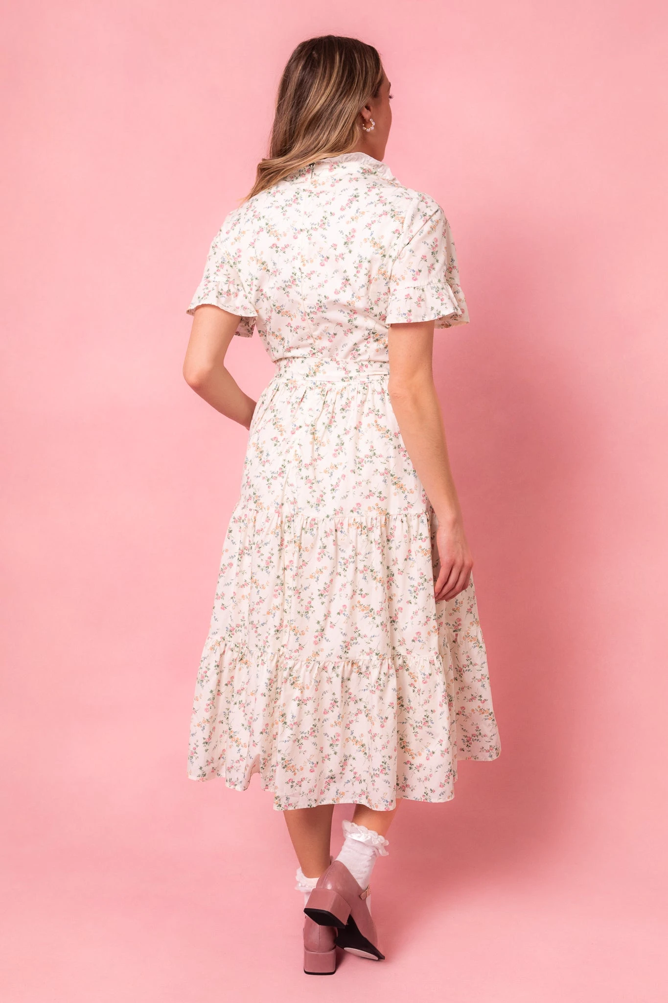 Sutton Dress Made With Liberty Fabric - Image 6
