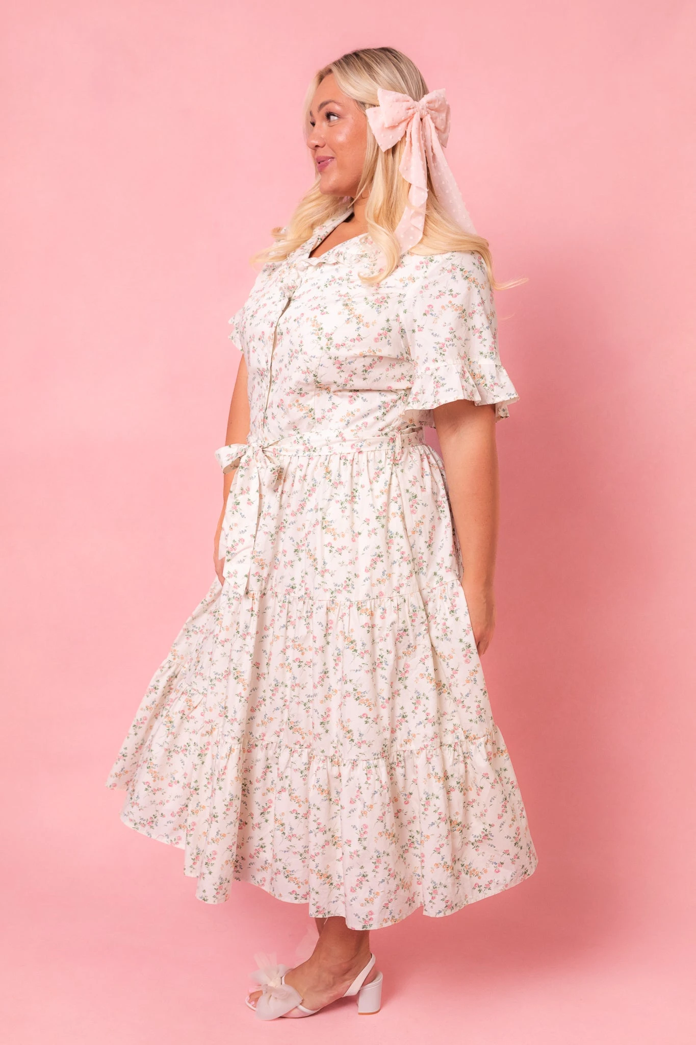 Sutton Dress Made With Liberty Fabric - Image 8