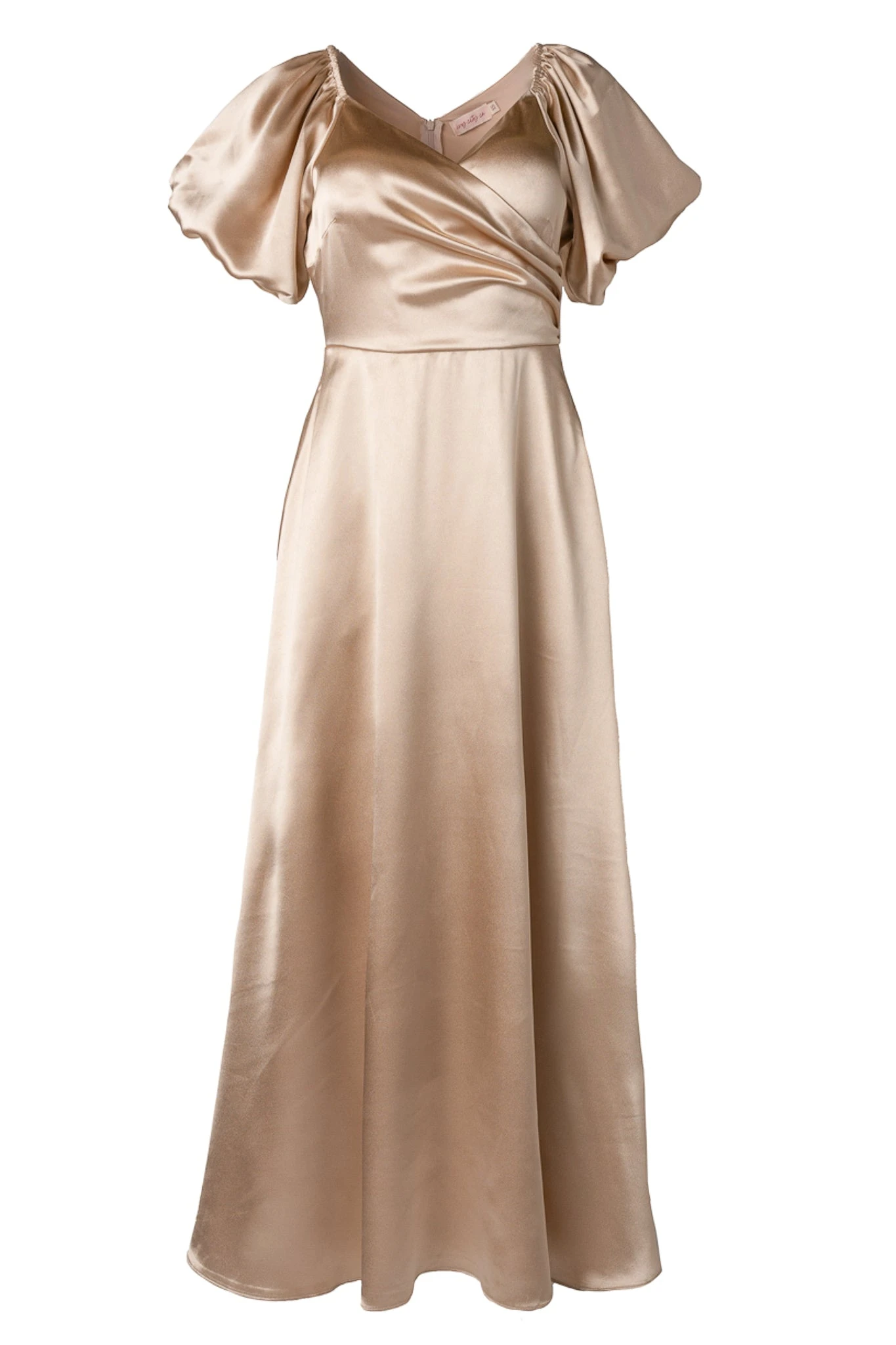 Tessie Dress In Champagne - Image 7