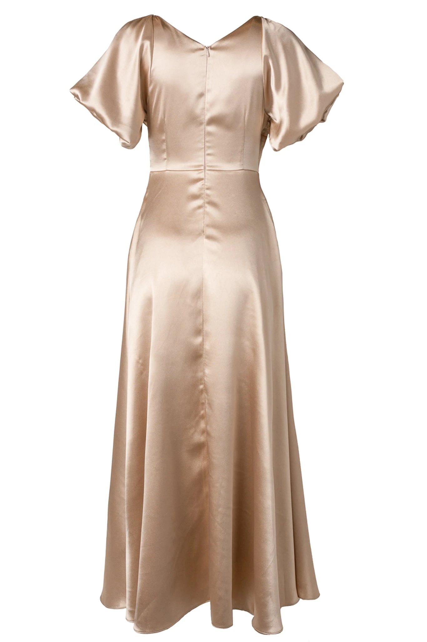 Tessie Dress In Champagne - Image 8