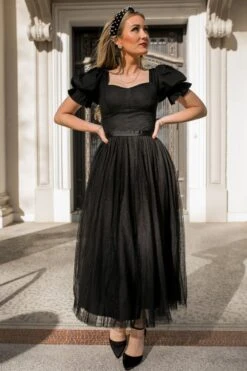 Ballerina Dress In Black