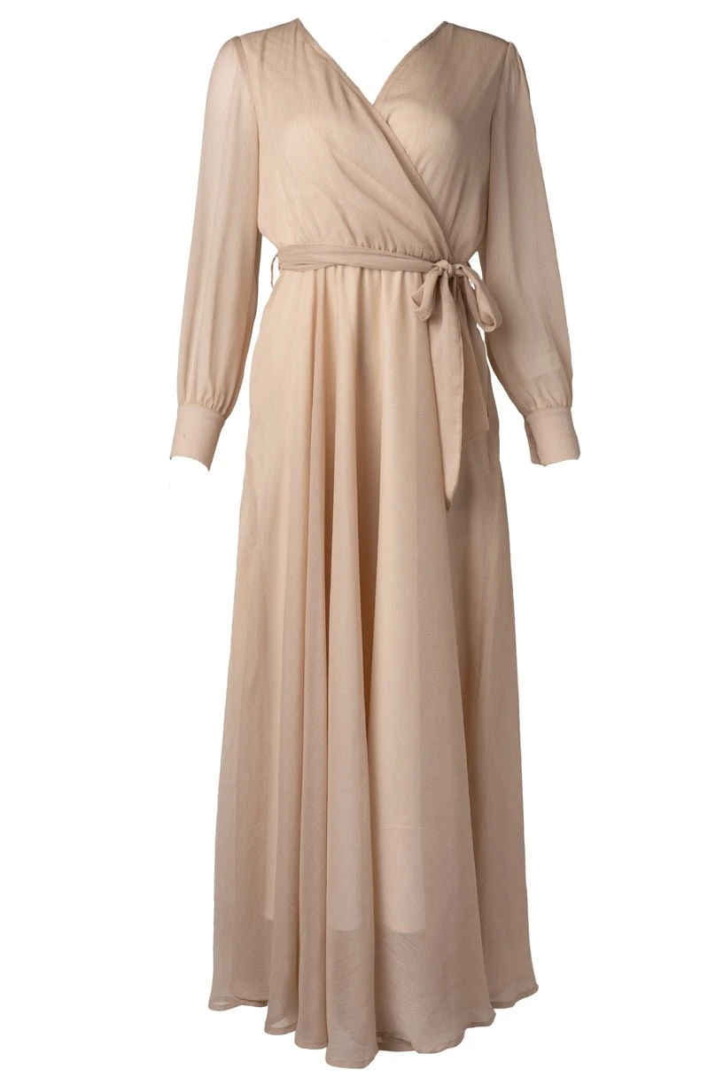 Andie Dress In Champagne - Image 8