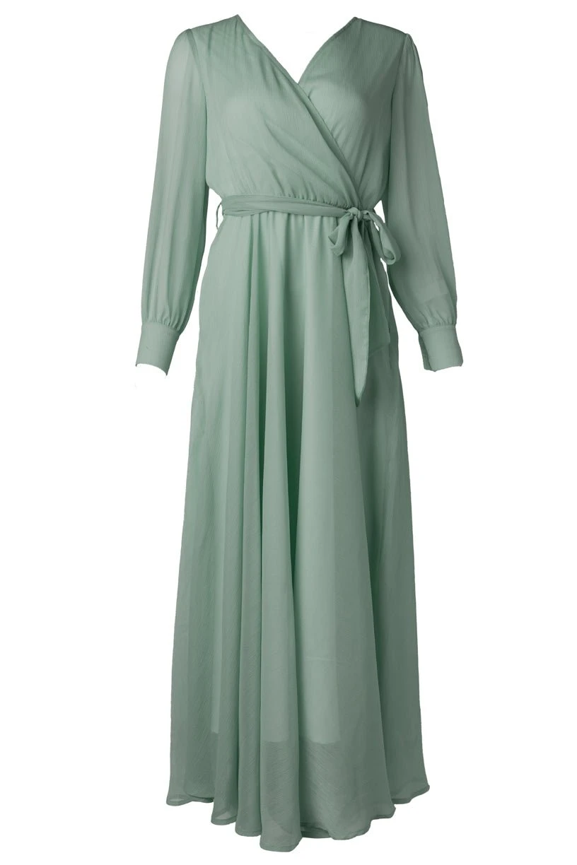 Andie Dress In Sage - Image 8