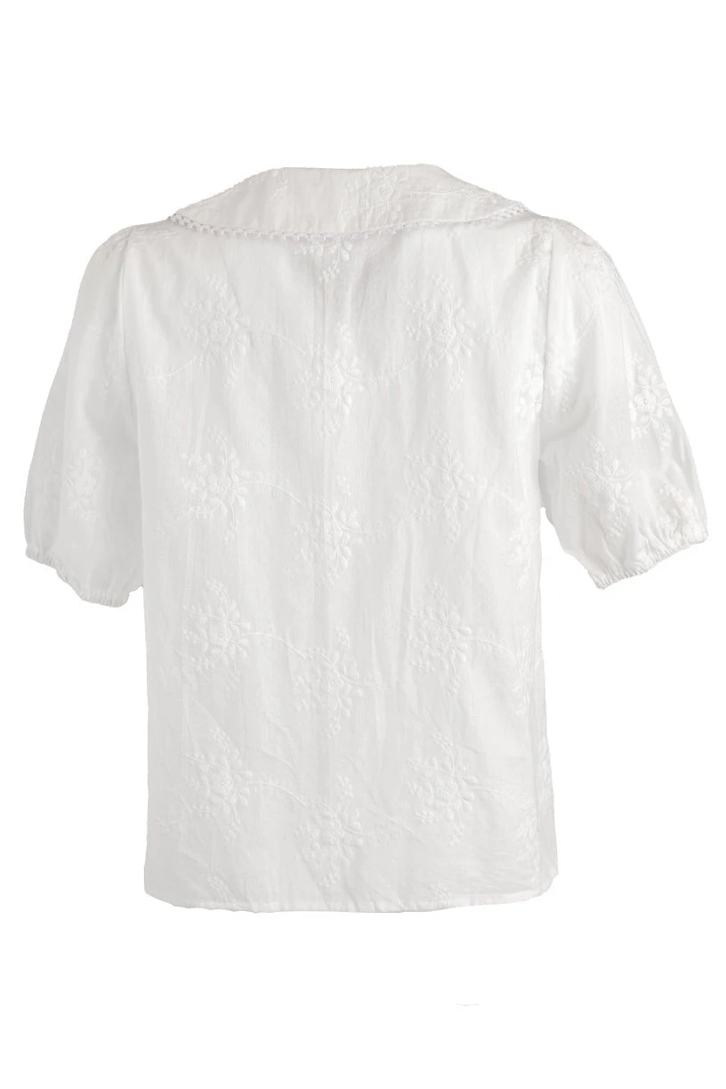 Betty Blouse In White - Image 13