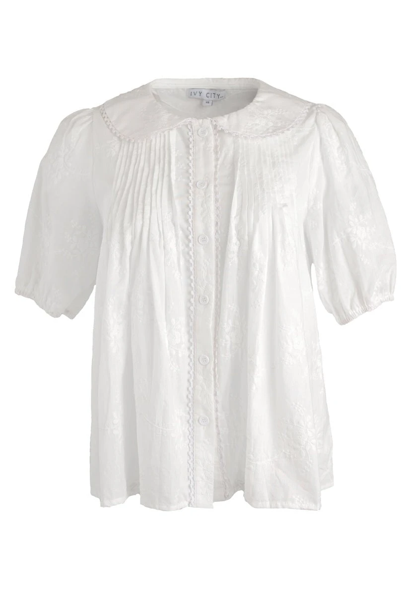 Betty Blouse In White - Image 12