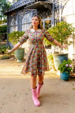 Cambridge Dress Made With Liberty Fabric