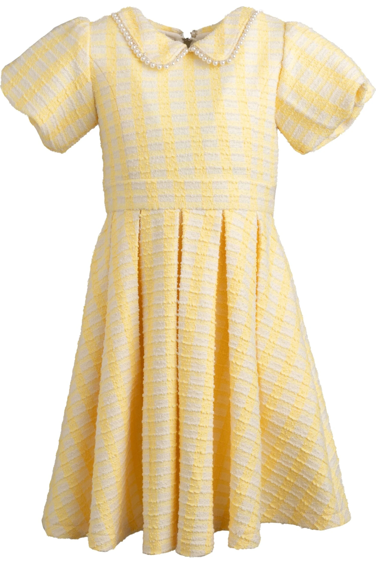 Mini Celine Dress In Yellow - Image 8