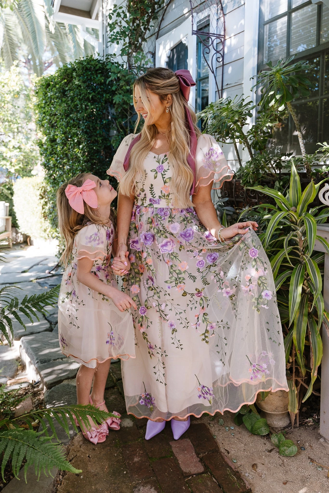 Mini Flora Dress In Pastels - Image 6