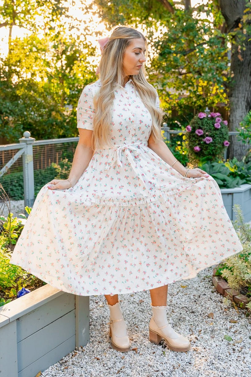 Lola Midi Dress - Image 9