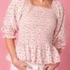 Madeline Top In Pink