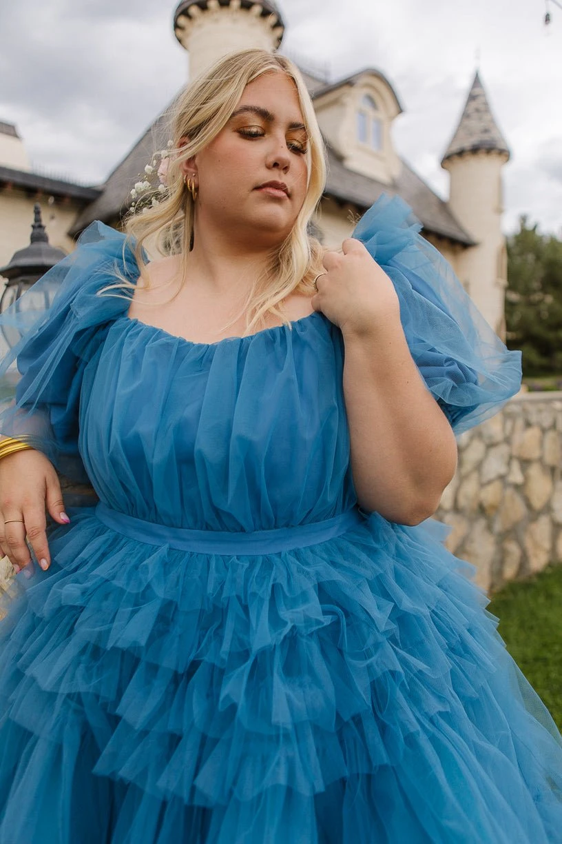 Pixie Dress In Blue - FINAL SALE - Image 12