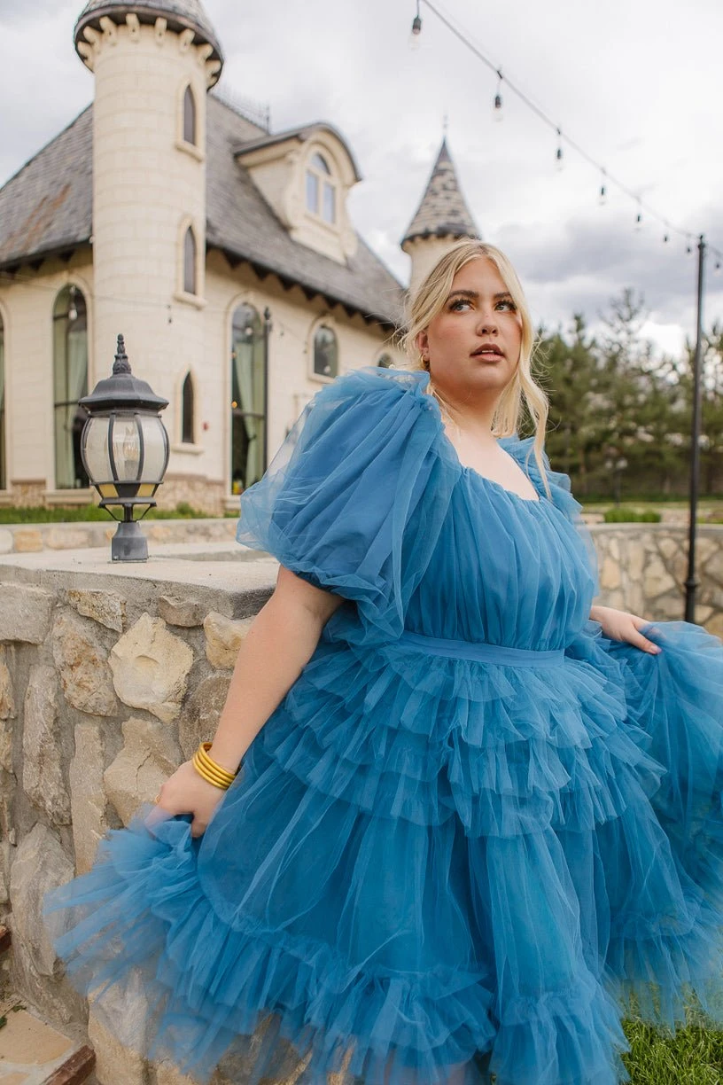 Pixie Dress In Blue - FINAL SALE - Image 13