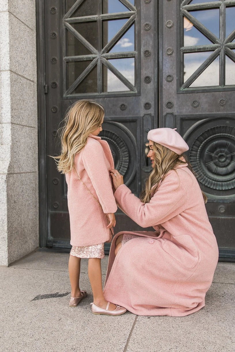 Mini Polly Coat In Pink - FINAL SALE - Image 11