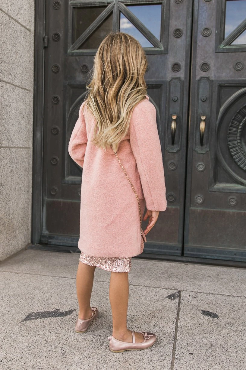 Mini Polly Coat In Pink - FINAL SALE - Image 6