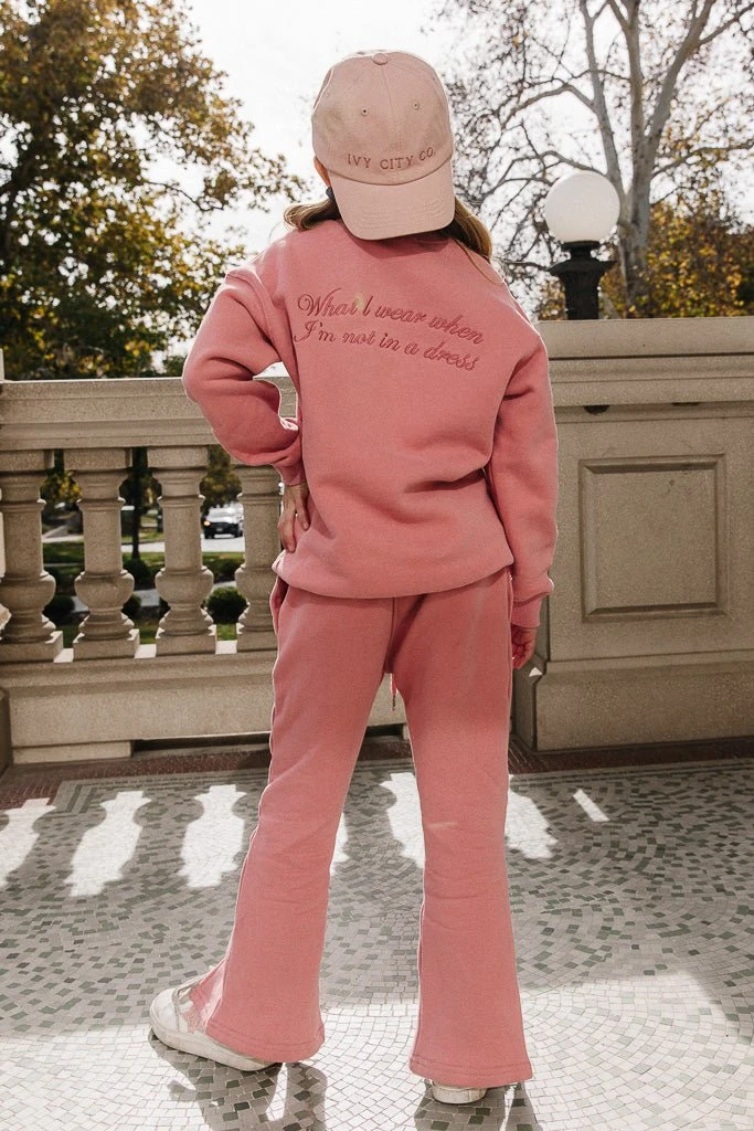 Mini Ivy City Sweatpants In Pink - Image 2