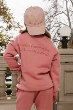 Mini Ivy City Sweatshirt In Pink