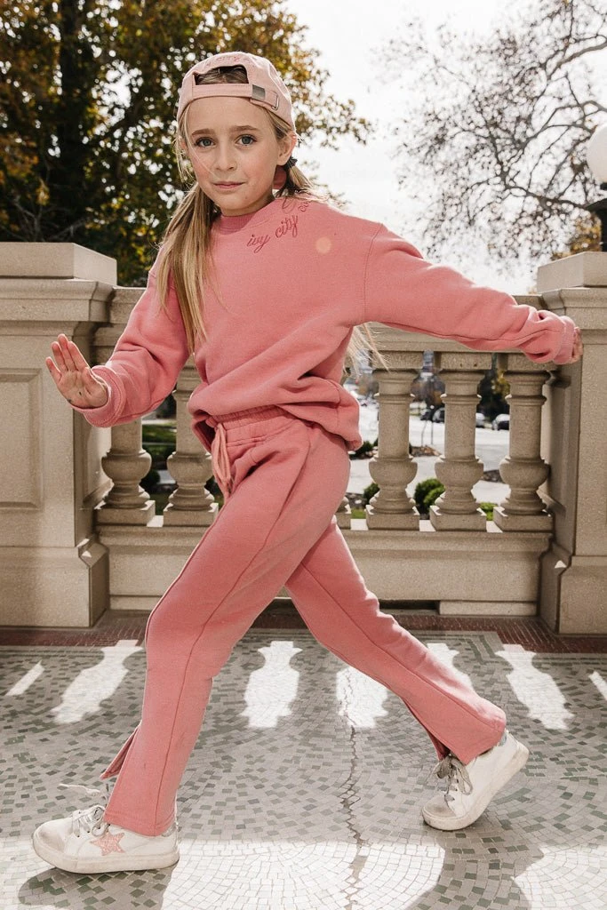 Mini Ivy City Sweatpants In Pink - Image 8